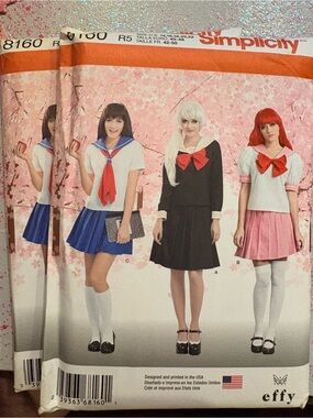 BN UNCUT SIMPLICITY 8160 R5 PLUS SIZE SEWING PATTERNS COSTUMES
